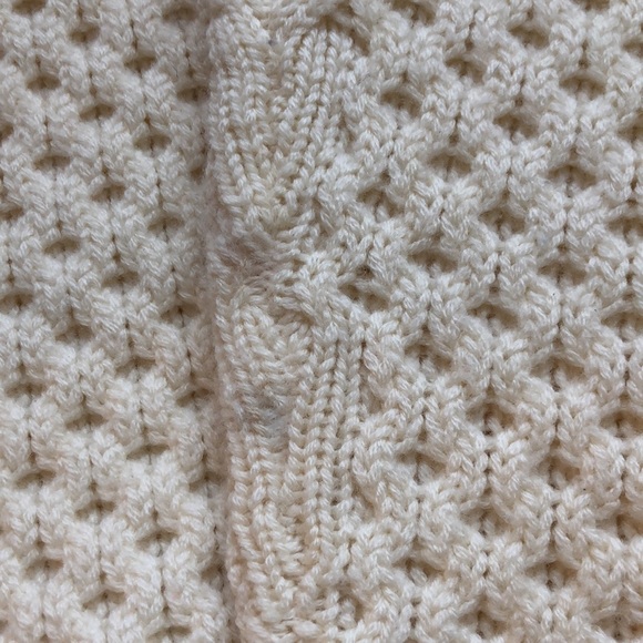 Milly Minis Merino Wool Chevron Knit Sweater Size 12 Hard to Find - Picture 5 of 9